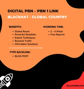 Digital PBN Blackhat GLOBAL Blog Post – PBN 1 Link