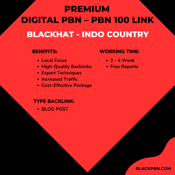 Go PBN Premium Blackhat INDO Blog Post DA 40 DR 40 - PBN 100 Link